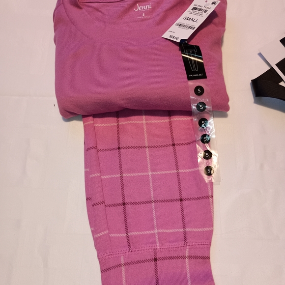 Jenni Pink Pajama Set  Small - Picture 6 of 6